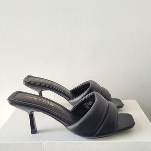 $59 NWT (Size 8.5 & 9) Chase & Chloe Black Mule